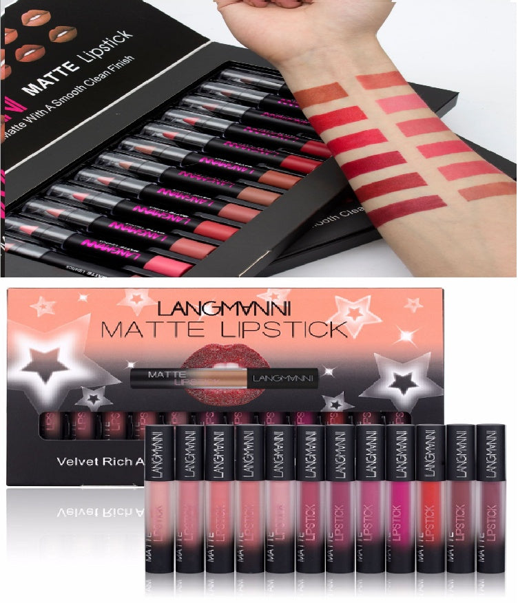 Matte Lipstick Waterproof Long-lasting