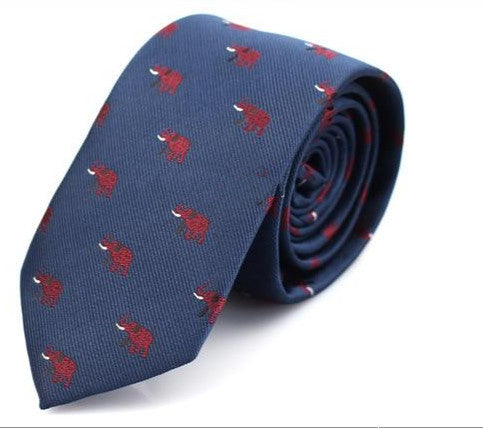 Casual fashion tie  narrow cartoon tie