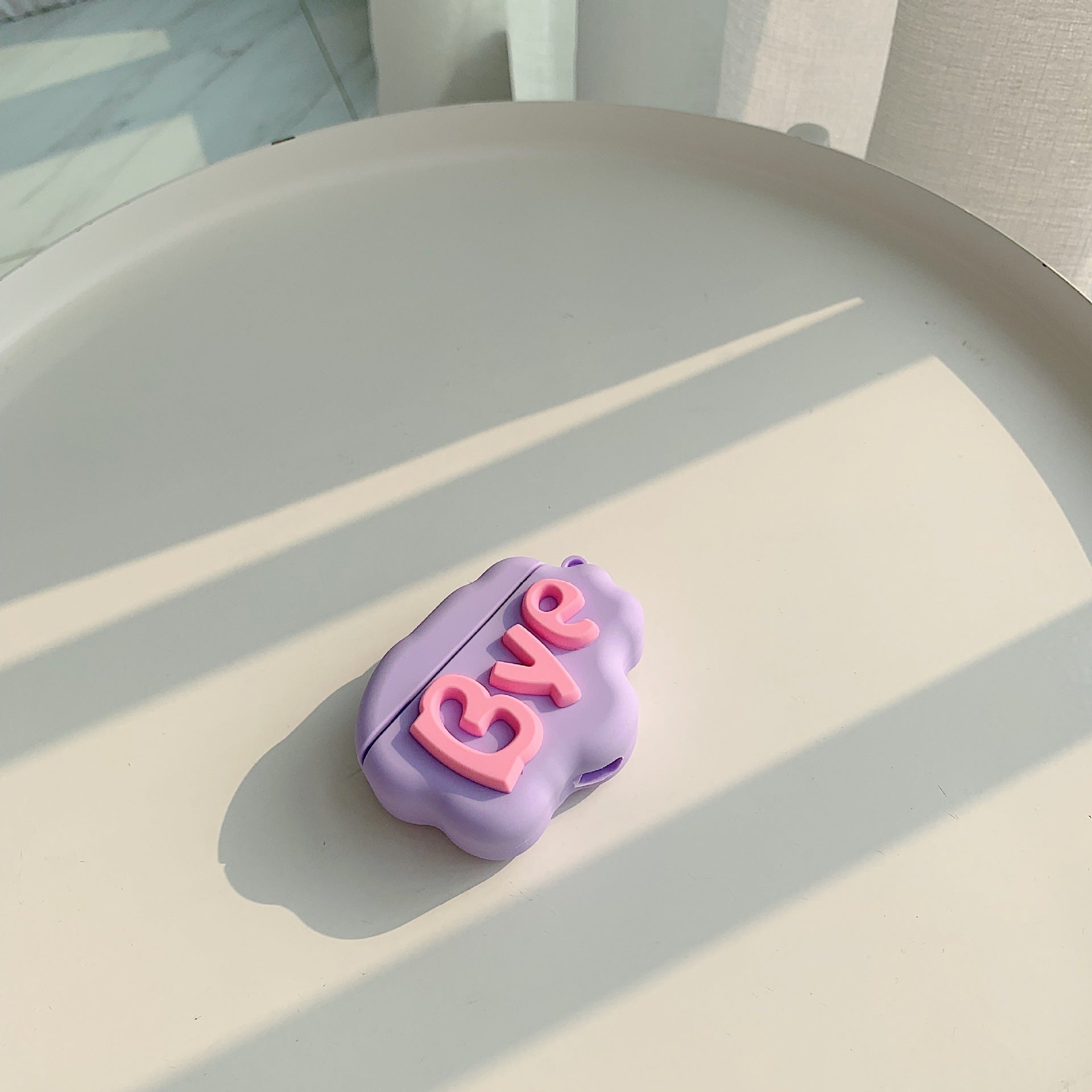 AirPod Case 3D HI BYE Cloud