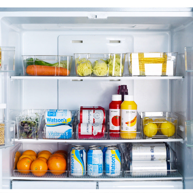 Kitchen Transparent Refrigerator Storage Box