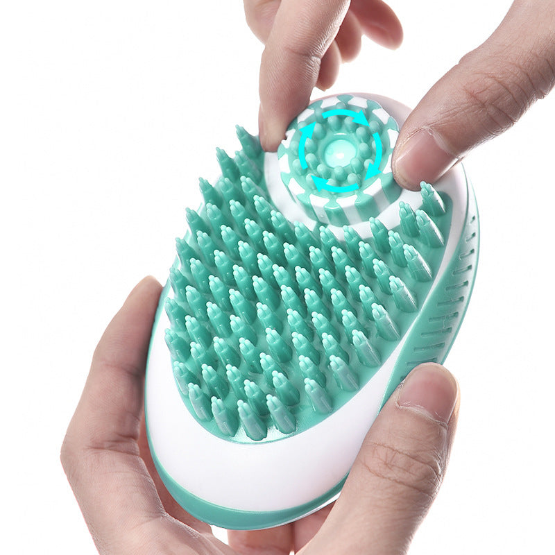 Pet Bath Brush Massage Brush Hair Removal Artifact Pet Supplies Beauty