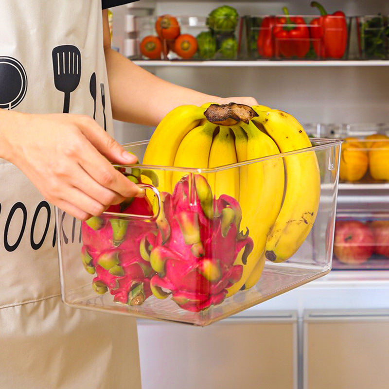 Kitchen Transparent Refrigerator Storage Box