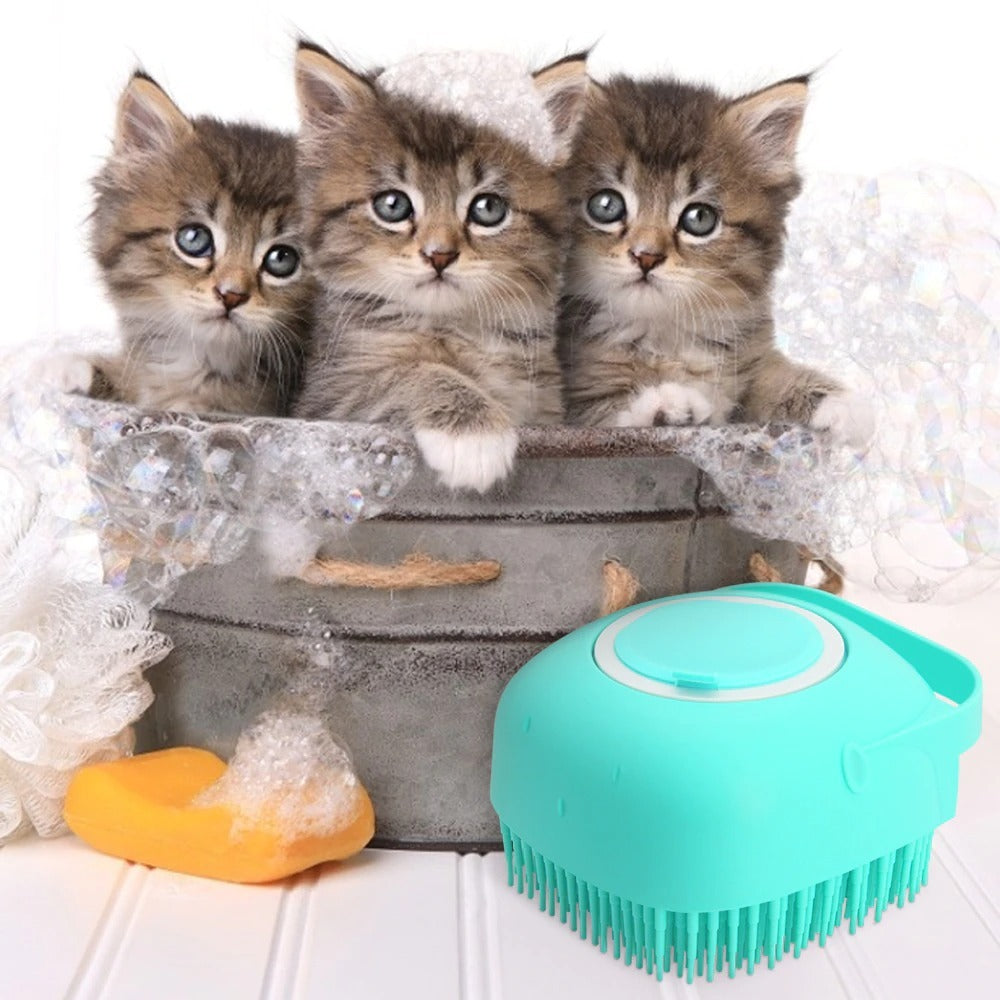 Pets Short Hair Soft Silicone Brushes