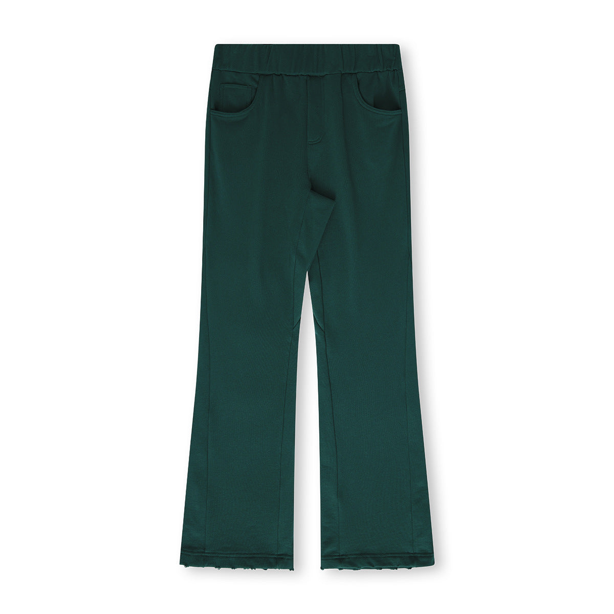 Mens Solid Color Peplum Pants