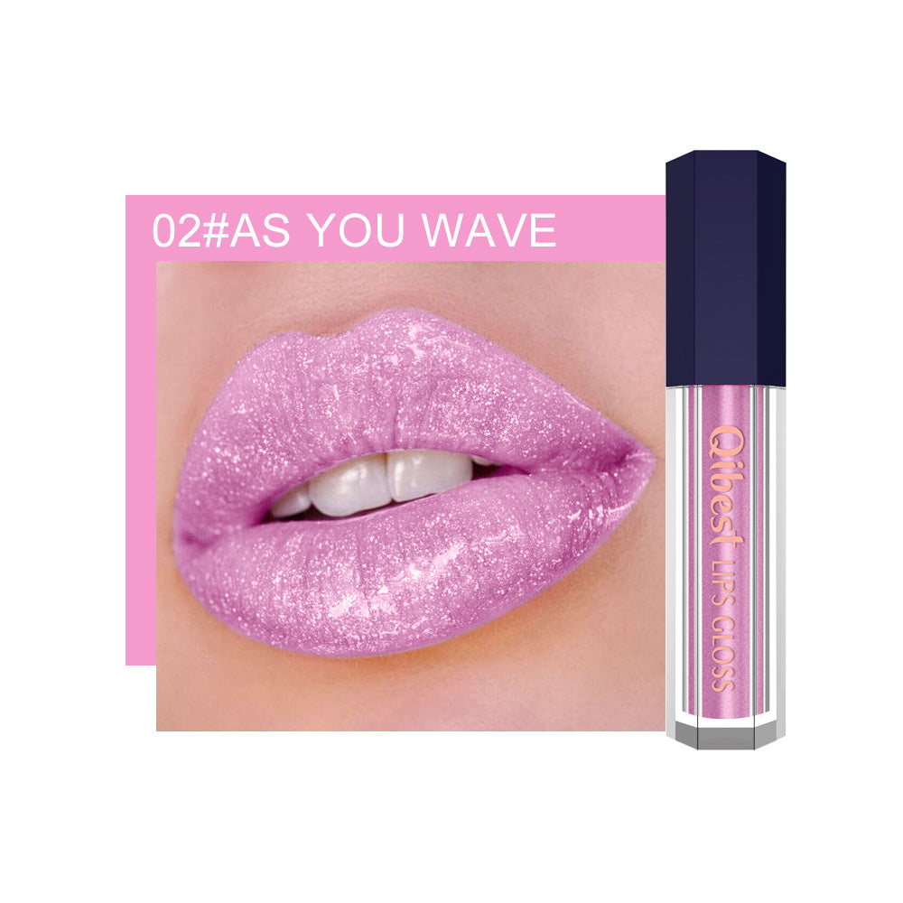 Fancy Pearlescent Diamond Non-stick Lip Glaze