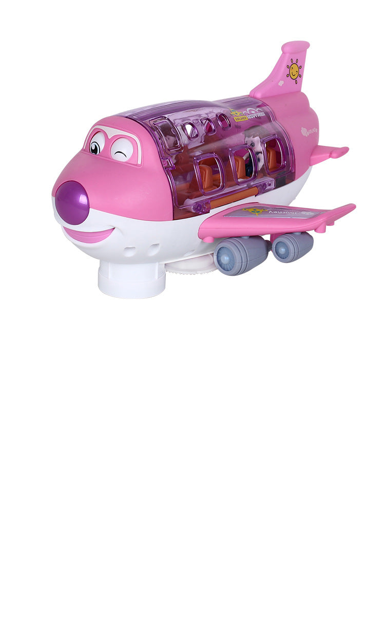 Electric Universal Cartoon Airplane Toy