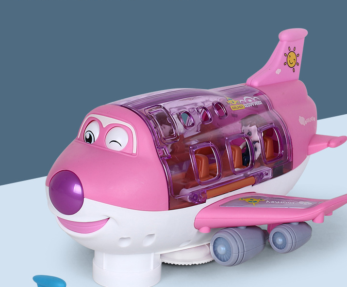 Electric Universal Cartoon Airplane Toy