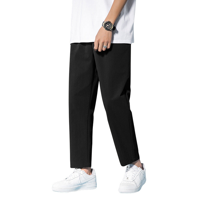 Mens Fashion Casual Solid Color Pants