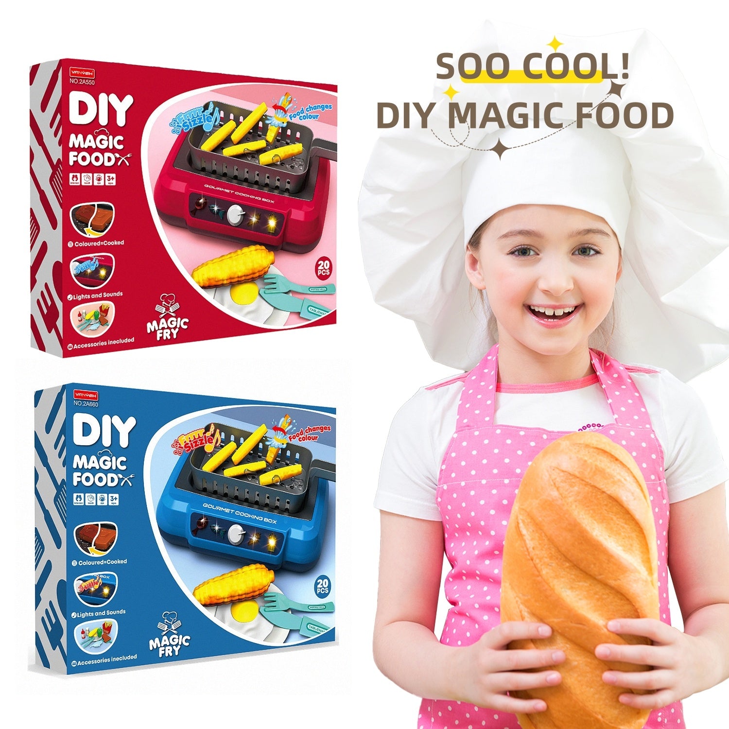 Kids Kitchen Cooking Toys