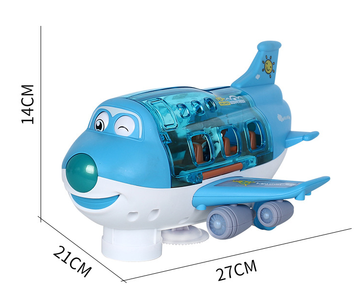 Electric Universal Cartoon Airplane Toy