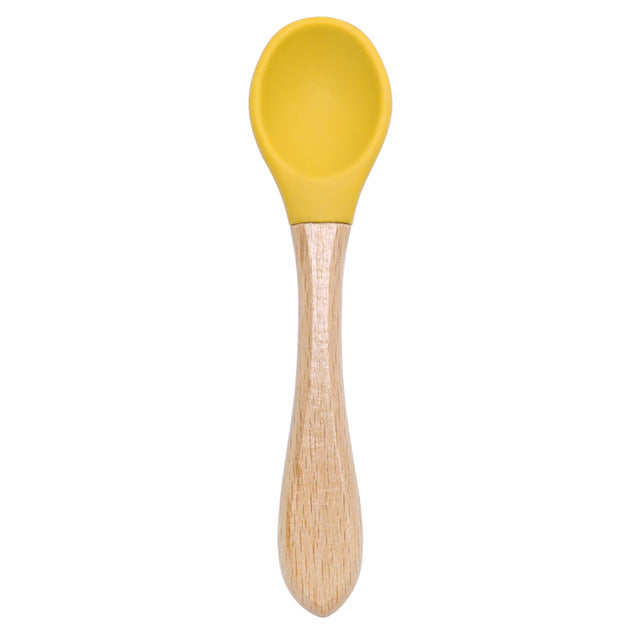 Silicone Wooden Spoon