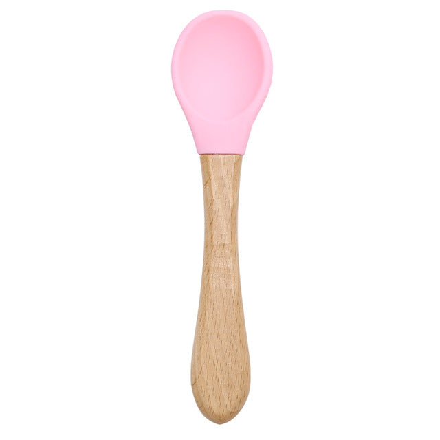 Silicone Wooden Spoon