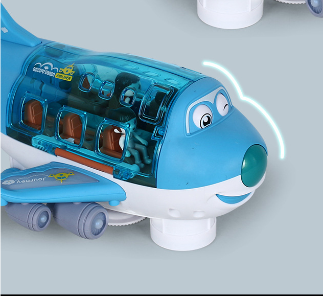 Electric Universal Cartoon Airplane Toy