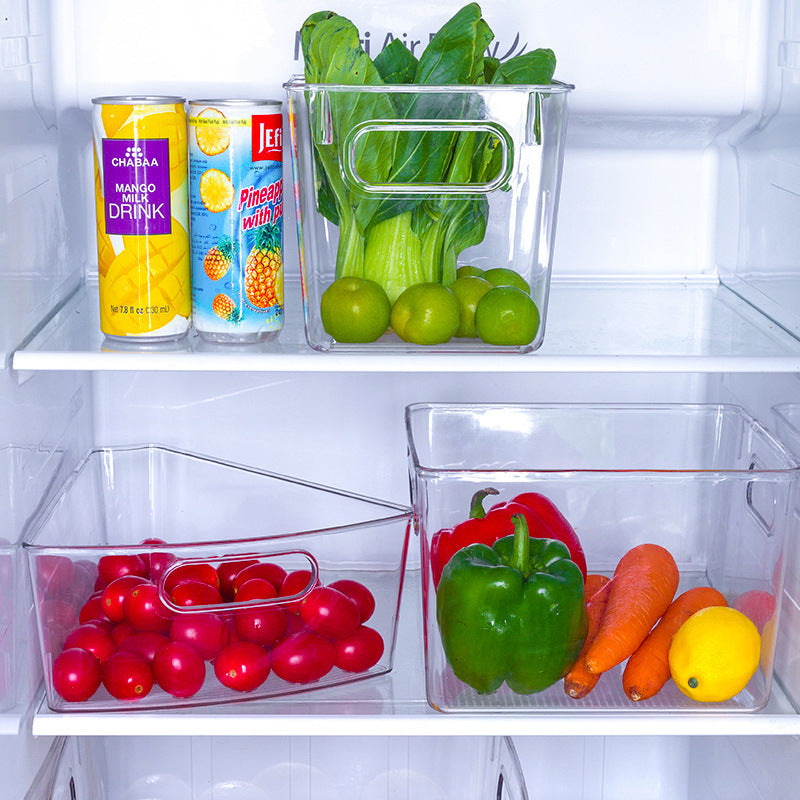 Kitchen Transparent Refrigerator Storage Box