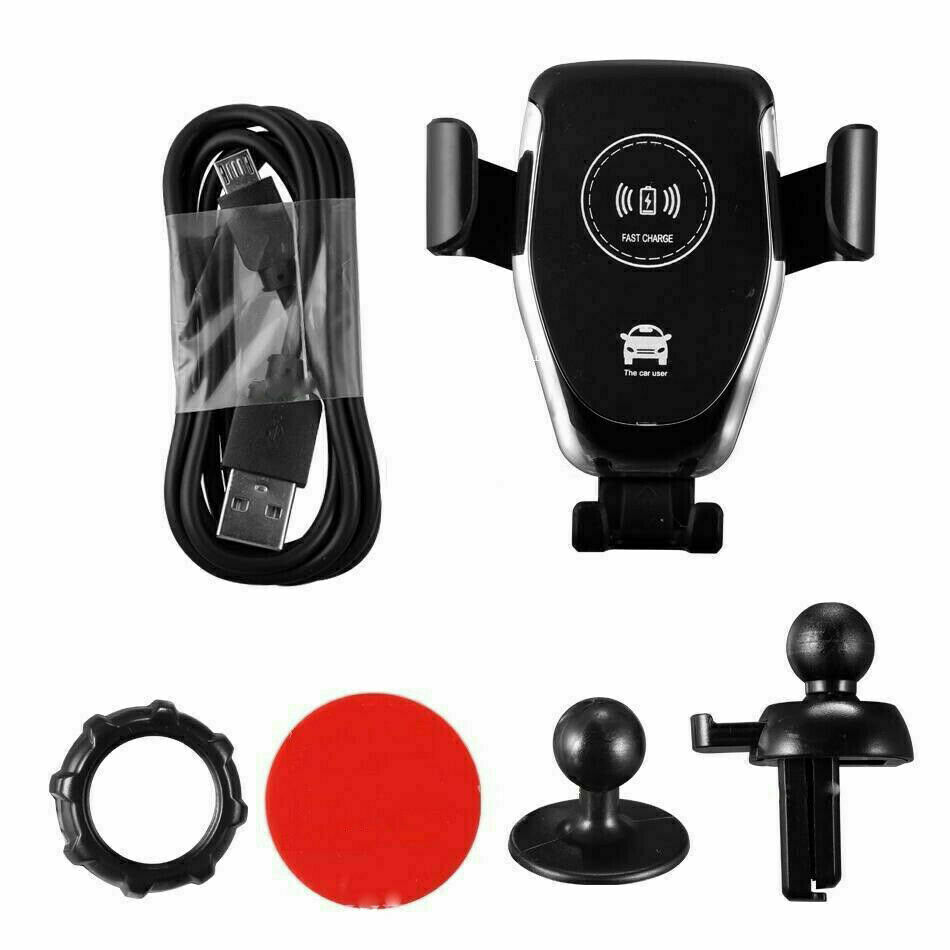 10W QI Wireless Fast Car Charger Mount