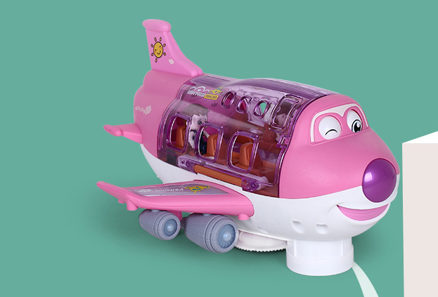 Electric Universal Cartoon Airplane Toy